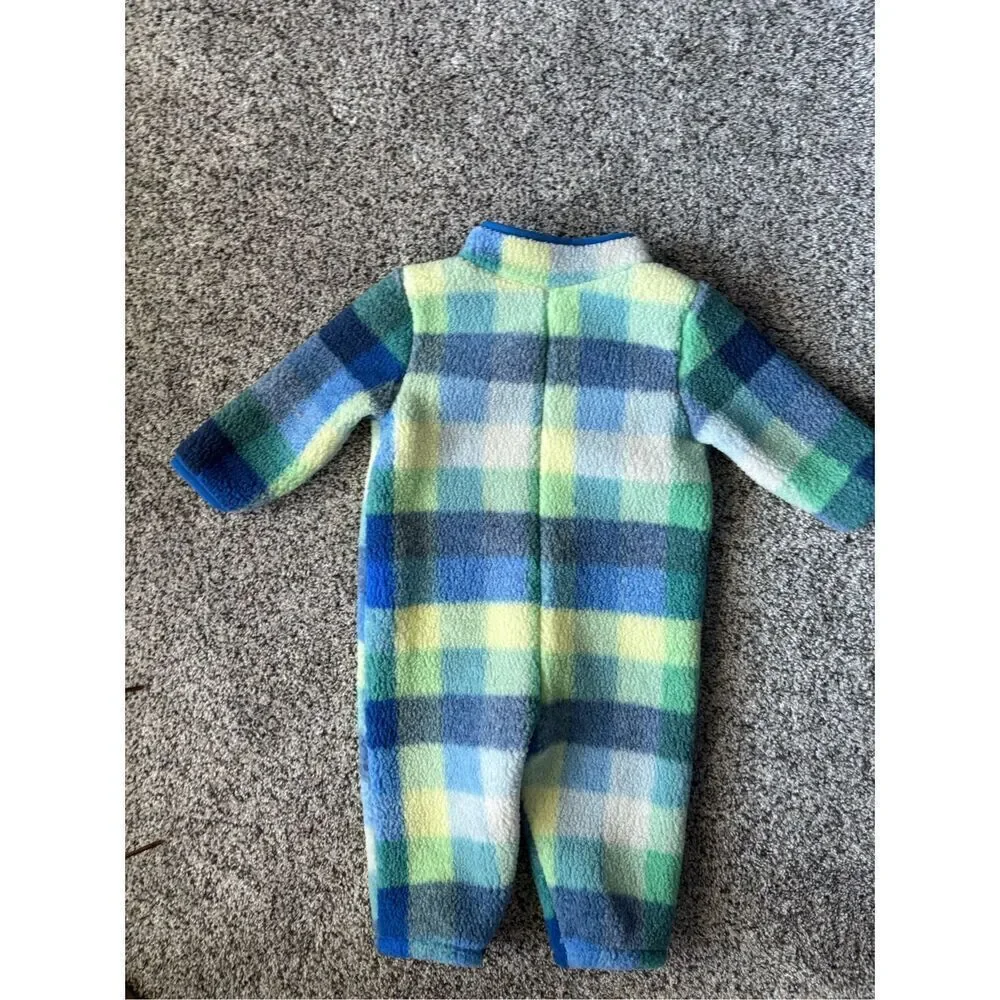 ❤️Old Navy Cozy Sherpa Snap Button Onesie 6-12M